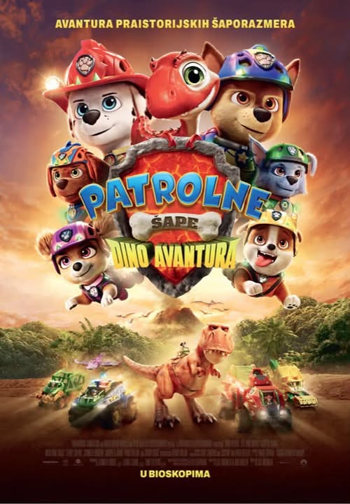 "PATROLNE ŠAPE: DINO AVANTURA"